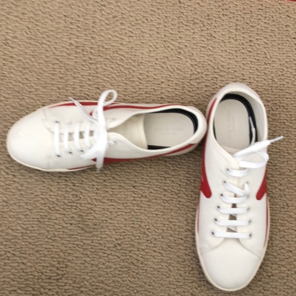 Rag & Bone Court Low Leather & Canvas Sneaker 39.5 - Picture 4 of 8